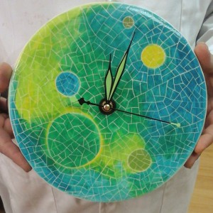 Reloj de Falso Mosaico