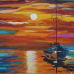 Óleo sobre papel