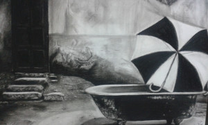 Dibujo a carboncillo