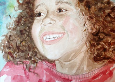 Marta - acuarela