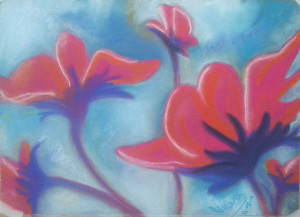 Pastel sobre papel