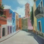 Paisaje a pastel